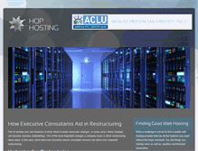 Tablet Screenshot of hop-hosting.com
